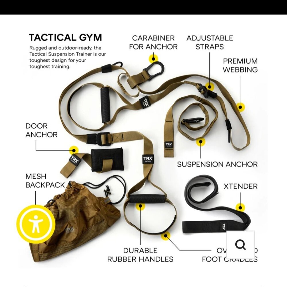 TRX Tactical Gym Suspension Kit (NIB)